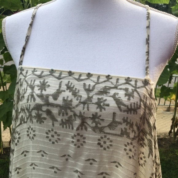 MesDemoiselles sleeveless Flowing Maxi Cover-up or dress NWT - Picture 10 of 11